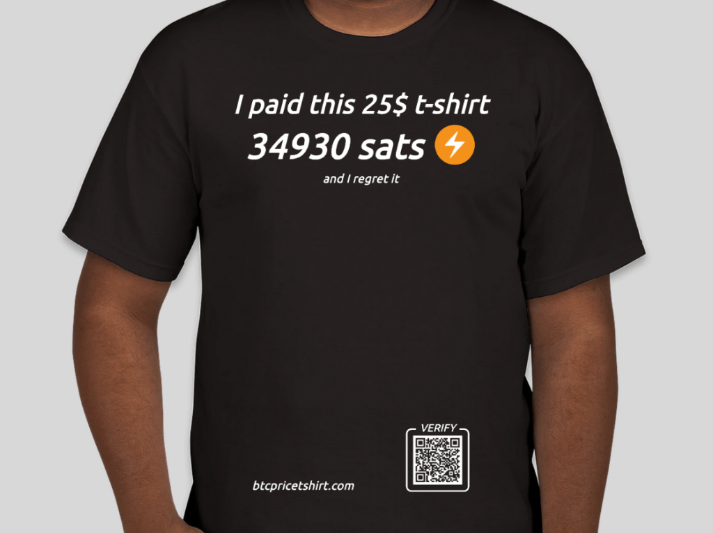 BTC Price T-Shirt